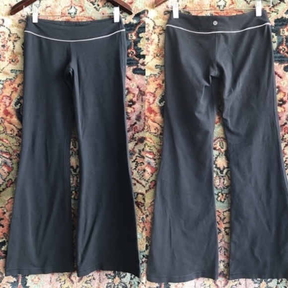 Lululemon Wide Leg Pants Yoga Weekend Flare - Picture 2 of 7